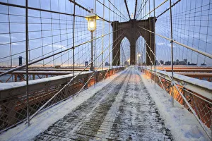Usa, New York City, Brooklyn, Brooklyn Bridge