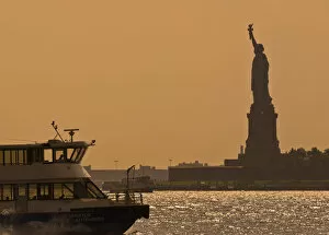 Images Dated 7th February 2008: USA, New York City, Liberty Island Statue of Liberty