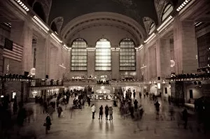 Images Dated 7th February 2008: USA, New York City, Manhattan, Grand Central Station