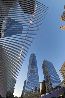 Images Dated 14th December 2017: Usa, New York City, Manhattan, Lower Manhattan, World Trade Centre, One World Trade