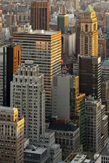 USA, New York City, Manhattan, Midtown buildings