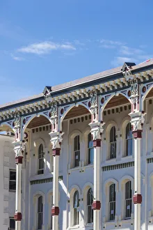 USA, New York, Hudson Valley, Saratoga Springs, historic Adelphi Hotel