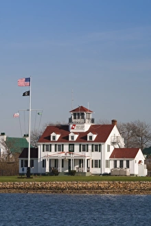 USA, New York, Long Island, Montauk, US Coast Guard Station