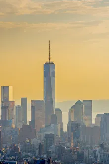 USA, New York, Lower Manhattan, Freedom Tower