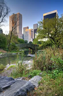 Images Dated 2nd December 2011: USA, New York, Manhattan, Central Park, The Pond