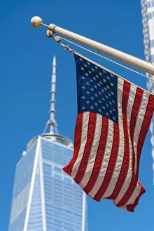 Images Dated 11th January 2016: USA, New York, Manhattan, Downtown, World Trade Center, Freedom Tower or One World