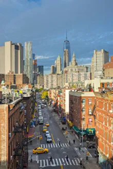 Images Dated 11th January 2016: USA, New York, Manhattan, Lower Manhattan, Chinatown, Madison Street, Freedom Tower