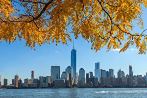 USA, New York, Manhattan, Lower Manhattan and World Trade Center, Freedom Tower