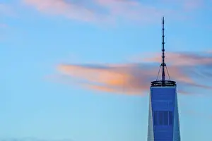 USA, New York, Manhattan, Lower Manhattan and World Trade Center, Freedom Tower