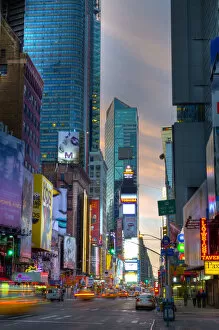 Blur Gallery: USA, New York, Manhattan, Midtown, 7th Avenue