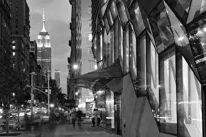 Empire State Prints: USA, New York, Manhattan, University in New York City, The New School
