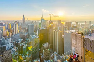 Images Dated 11th January 2016: USA, New York, Midtown and Lower Manhattan, Empire State Building