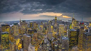 Images Dated 11th January 2016: USA, New York, Midtown and Lower Manhattan, Empire State Building
