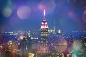Americana Gallery: USA, New York, New York City, Empire State Building and Midtown Manhattan Skyline