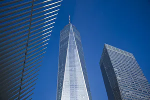 USA, New York, New York City, Lower Manhattan, The Freedom Tower