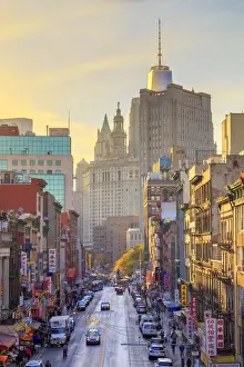 USA, New York, New York City, Manhattan, Chinatown