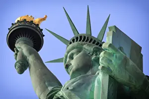 USA, New York, New York City, Statue of Liberty National Monument
