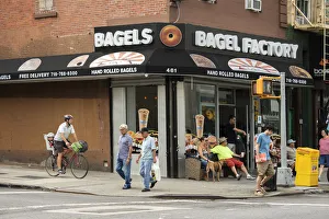 USA, New York, Park Slope, Brooklyn street