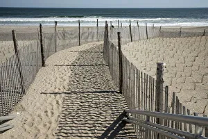 Queens Prints: USA, New York, Queens, Rockaway Beach
