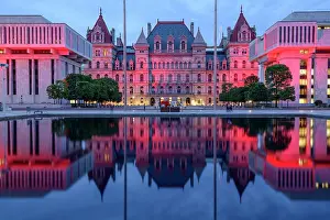 Albany Prints: USA, New York, Upstate, Albany, State Capitol