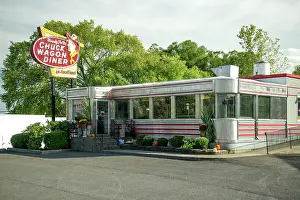 Roadside Prints: USA, New York, Upstate, Gifford, Chuck Wagon Diner