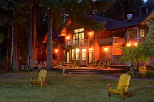 Images Dated 9th August 2017: USA, North America, Cascades, Oregon, Suttle Lake Lodge