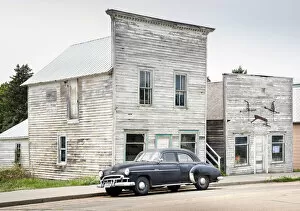 Images Dated 23rd September 2021: USA, North Dakota, Small Town Of Kathryn, 1950 Chevrolet Deluxe Sedan