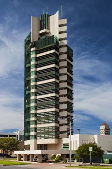 USA, Oklahoma, Bartlesville, Price Tower, only skyscraper designed by Frank Lloyd Wright