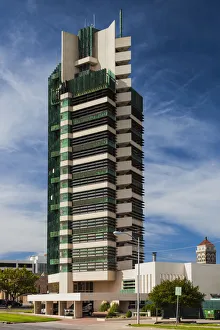 Central Gallery: USA, Oklahoma, Bartlesville, Price Tower, only skyscraper designed by Frank Lloyd Wright