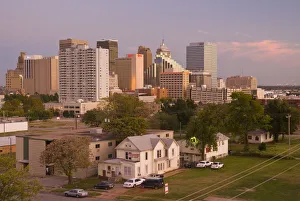 Images Dated 17th April 2008: USA, Oklahoma, Oklahoma City, Downtown