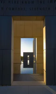 Images Dated 17th April 2008: USA, Oklahoma, Oklahoma City, National Memorial, Site of Alfred P