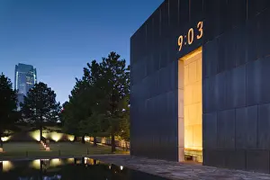 USA, Oklahoma, Oklahoma City, Oklahoma City National Memorial to the victims of