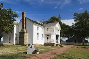 Great Plains Collection: USA, Oklahoma, Oologah, Will Rogers birthplace