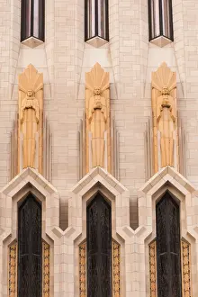 USA, Oklahoma, Tulsa, Boston Avenue United Methodist Church, art-deco skyscraper church