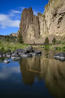 Images Dated 13th June 2022: USA, Oregon, Deschutes County, Terrebonne, Smith Rock State Park