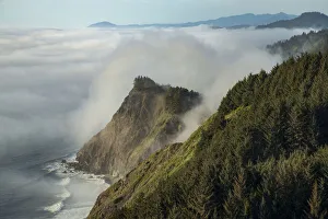 South Coast Prints: USA, Pacific Northwest, Oregon, Cape Sebastian, Scenic Corridor
