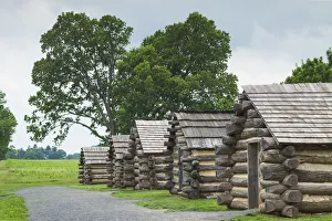 Images Dated 1st December 2017: USA, Pennsylvania, King of Prussia, Valley Forge National Historical Park, Battlefield