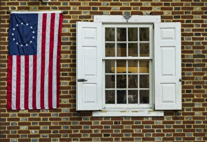 USA, Pennsylvania, Philadelphia, Betsy Ross House, exterior