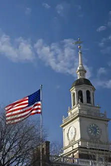 Philadelphia Prints: USA, Pennsylvania, Philadelphia, Independence Hall