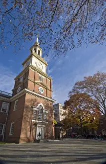 Philadelphia Prints: USA, Pennsylvania, Philadelphia, Independence Hall