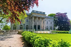 Mansion Prints: USA, Rhode Island, Newport, Bellevue Avenue Historic District
