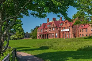 Mansion Prints: USA, Rhode Island, Newport, Bellevue Avenue Historic District