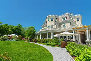 Mansion Prints: USA, Rhode Island, Newport, Bellevue Avenue Historic District