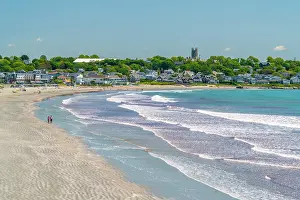 Newport Prints: USA, Rhode Island, Newport, Easton Bay, Easton's Beach