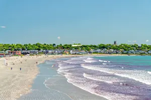 Newport Prints: USA, Rhode Island, Newport, Easton Bay, Easton's Beach