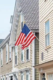 Americana Prints: USA, Rhode Island, Newport, Spring Street