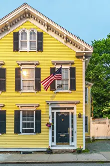Doorways Prints: USA, Rhode Island, Newport, Spring Street
