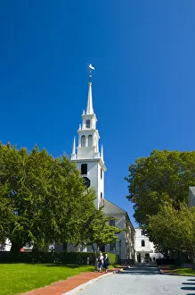 Rhode Island Collection: USA, Rhode Island, Newport, Trinity Episcopal Church