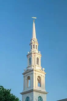 Rhode Island Prints: USA, Rhode Island, Providence, First Baptist Church in America