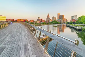 Providence River Prints: USA, Rhode Island, Providence, Michael S